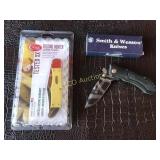 (2) Knives, Case folding hunters knife &