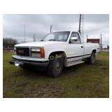 1991 GMC 2500 4x4, Regular Cab
