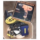 B&D Drill, B&D Jigsaw, outlet, drill bits, etc.