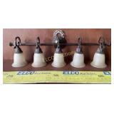 Decorative Bathroom Vanity, 5-Light Fixture