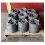 (9) Spools of Twisted Fencing Wire, x the money