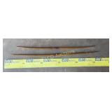 2- Vintage Wooden Long Bows