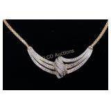 Diamond Twist Necklace