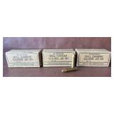 (3) 50 Rd Boxes of Lake City .30 M1 Carbine,