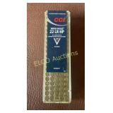 100 Rd Box of CCI .22 LR