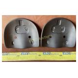 (2) Plastic Tractor Seat Pans, Universal Mounting