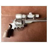 Ruger Redhawk .44 Mag w/ Swift 2x Scope,