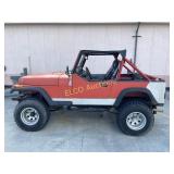1982 Jeep CJ-7 4X4, 4.2L-L6,5 Speed Manual