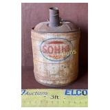 Vintage SOHIO 5 Gallon Gas Can