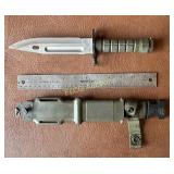 Buck USA 188, M9 Bayonet w/ Sheath