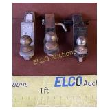 (3)  Reciever Hitches (1)- 1 7/8" & (2)- 2",