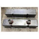 Set of 2 SBC Aluminum Valve Covers