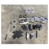 Box of Misc  Race Car Parts for Late Model