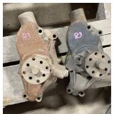 (2) Short Steel Water Pump,  x the money