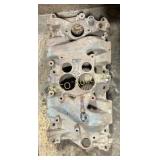 SBC Stock 4 Barrel Cast Iron Intake