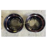 (2) New Bassett 15X10, 5X5, Wide 5 BP  Wheels