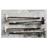 (4) Stock GM Axles 7.5,  x the money