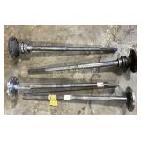 (4) Metric Axles, x the money