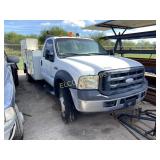 2007 Ford F-550 Service Truck, 6.0L V8, Diesel,4X4