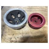 SBC 30% Reduction Short Pump Aluminum  V Pulleys