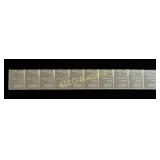 10g Valcambi .999 Silver CombiBars