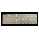 20g Valcambi .999 Silver CombiBars