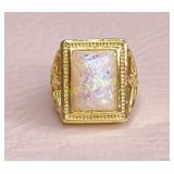 4ct Opal Estate Ring