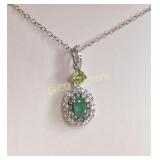 Emerald Estate Necklace
