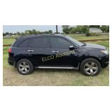 2007 Acura MDX, V6 Auto, PL, AC, Storage Lien,