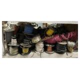 65- Small Partial Rolls Of Electrical Wire