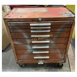 Red 8-Drawer Rolling Tool Box