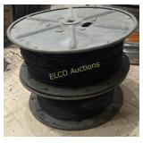 (2) Spools Of Cable Wire, x the money