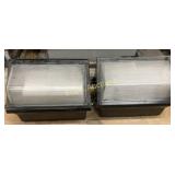(2) New wall pack lights, x the money
