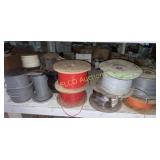 12- Partial Spools of Wire
