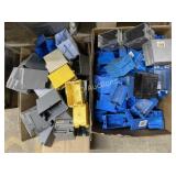 (2) Boxes of One Gang Old Work Boxes, x the money