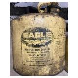 (2) Eagle 5gal Safety Fuel Cans, x the money