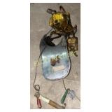 Budgit 1 Ton Air Hoist, 2k Capacity, model #