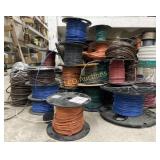 34- Partial Rolls of Wire-10ga, 10awg,