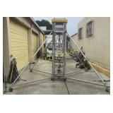 Air-Lift Upright Scaffold System Pneumatic Mast,