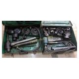(2) GreenLee 767 Hydraulic Hand Pump, X the