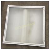(5) Used Square Fluorescent Ceiling Light Fixtures
