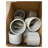 Box of  New 4" Non Metallic Schedule 40 Coupling