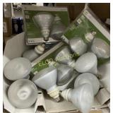 Box of New Ecosmart 120w Soft White R40 Flood