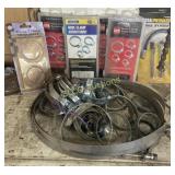 Misc Hose Clamp Assortment, sizes 1/2" up to 14"