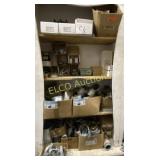 Contents of Shelf - 3 1/2" to 4" Connectors &