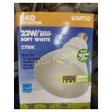 (16) Satco 23w/85w Soft White R40 Reflector