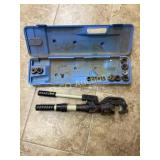 T&B Manual Hydraulic Crimping Tool W/ case