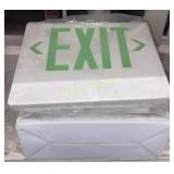 (2) E-Conolight LED Exit/Emergency Light