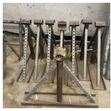 (8) 3" Pipe Stands, x the money