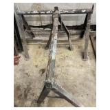Set Of Metal Homemade Sawhorses